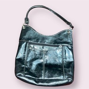 Black Leather Purse